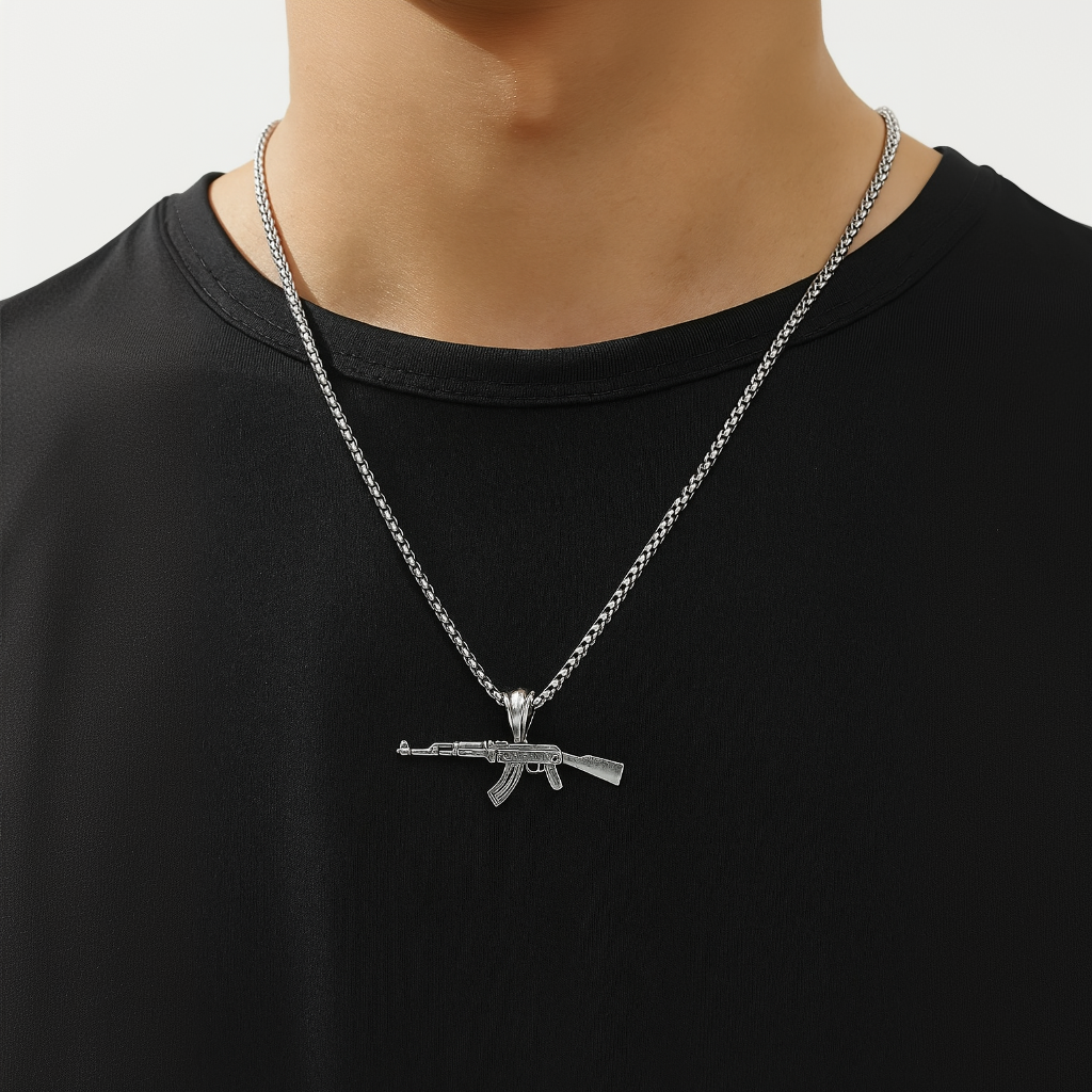 AK-47 Pendant Necklace