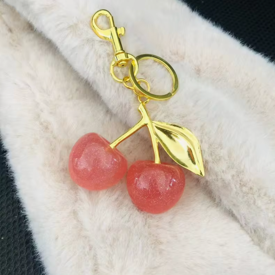 Cherry Bag Charm