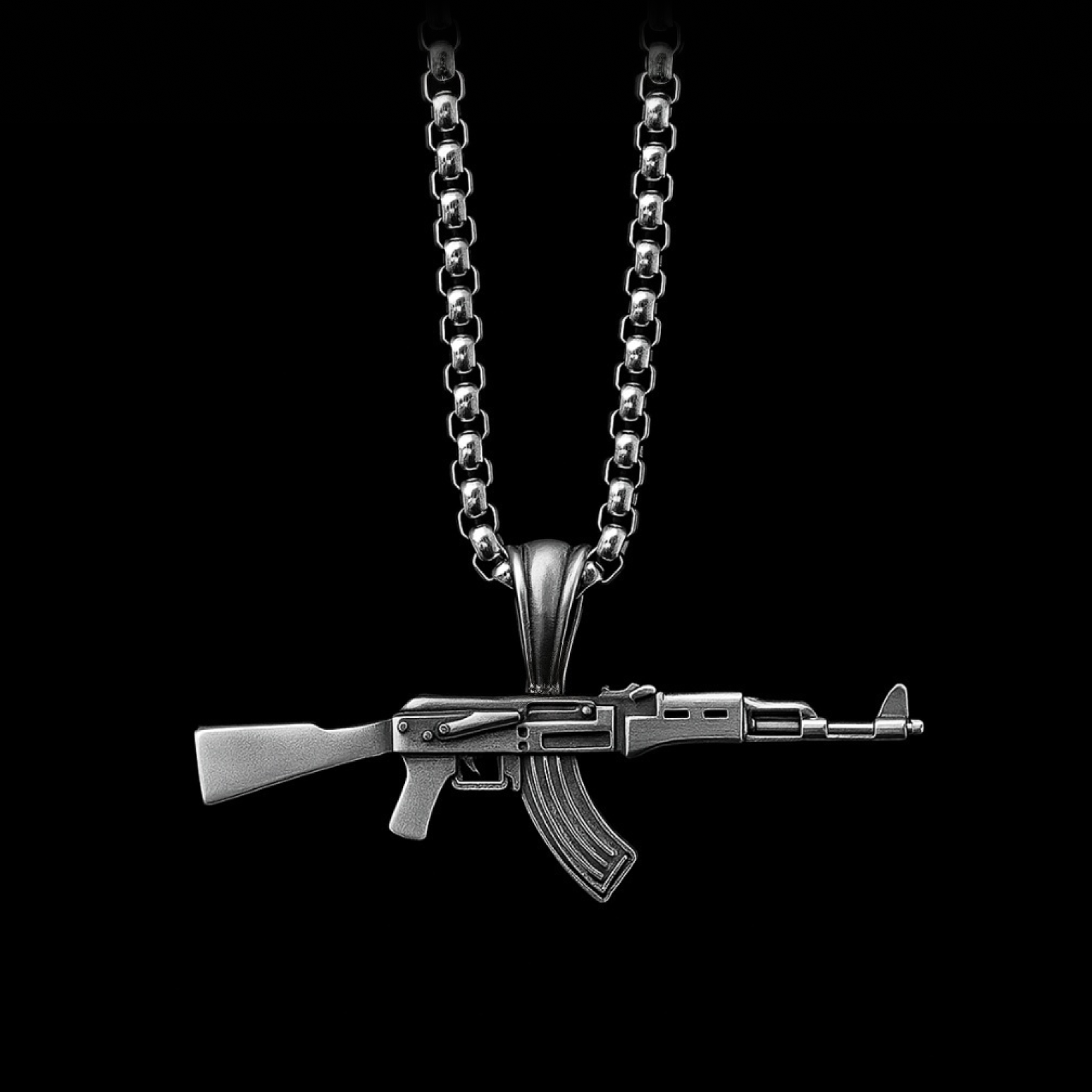 AK-47 Pendant Necklace