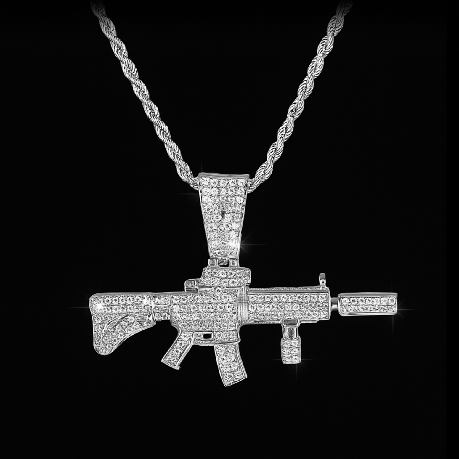 M4A1 Pendant Necklace